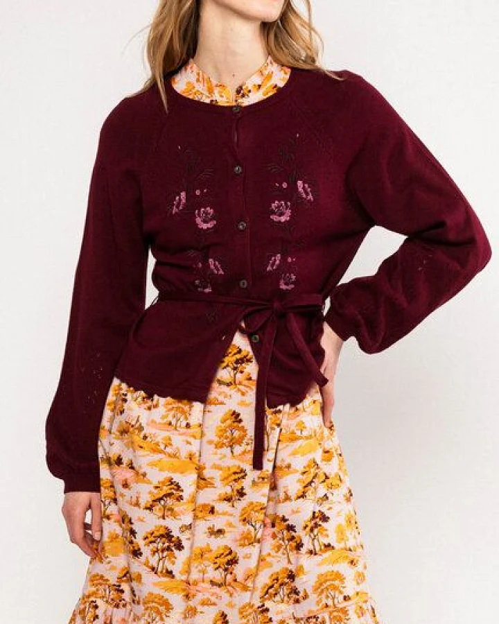 Blutsgeschwister Cardigan Tender Thoughts aus Biobaumwolle und Lyocell