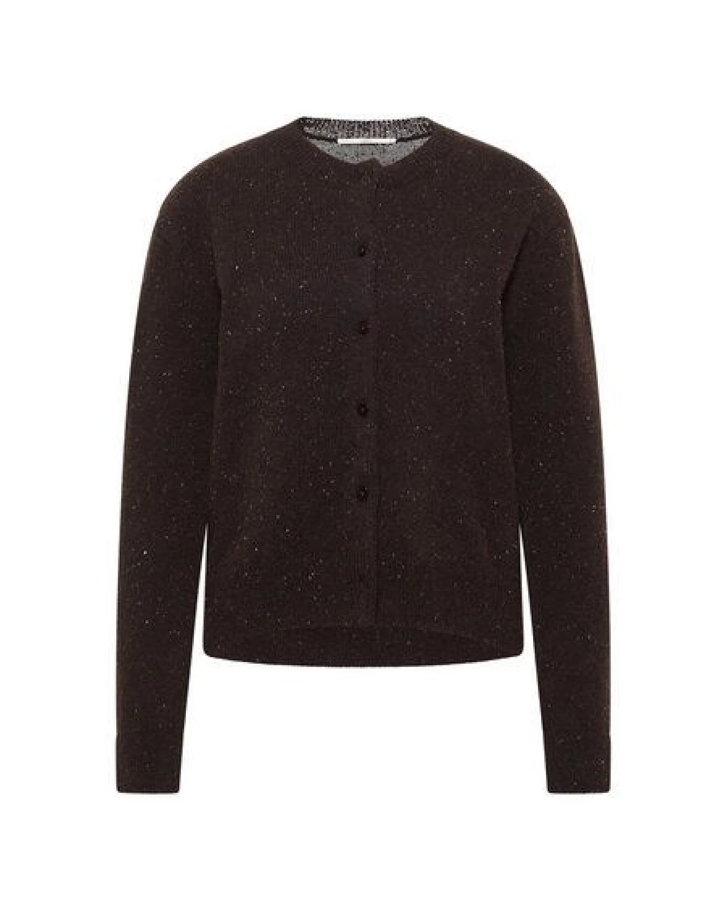 LANIUS Boxy Strickjacke aus Bio-Schurwolle und Bio-Baumwolle (GOTS) – Ansicht 4