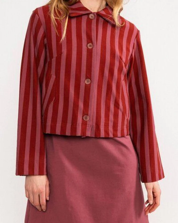 Blutsgeschwister Gestreifte Jacke "Jacky's Joy" aus Biobaumwolle