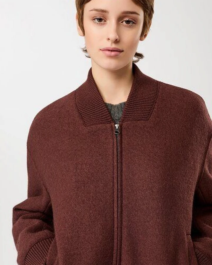 LangerChen 90er Bomber Style mit Rippe