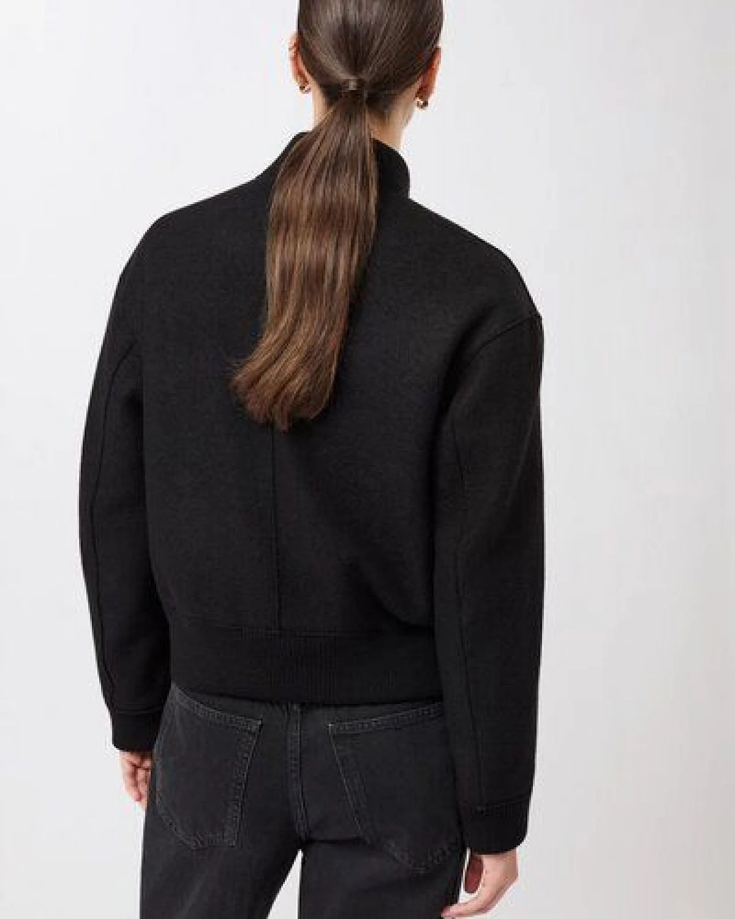 LangerChen 90er Bomber Style mit Rippe – Ansicht 3