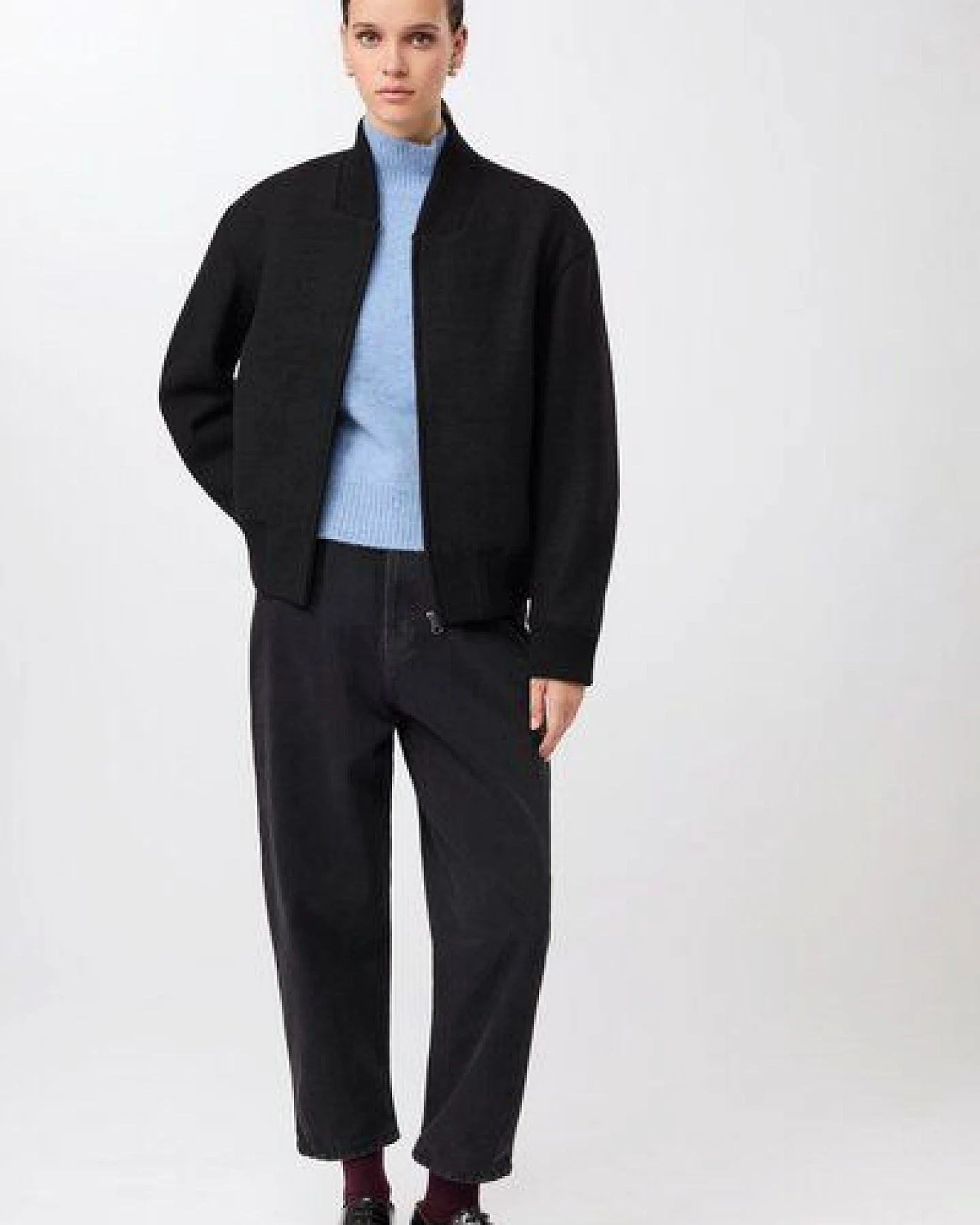 LangerChen 90er Bomber Style mit Rippe – Ansicht 4