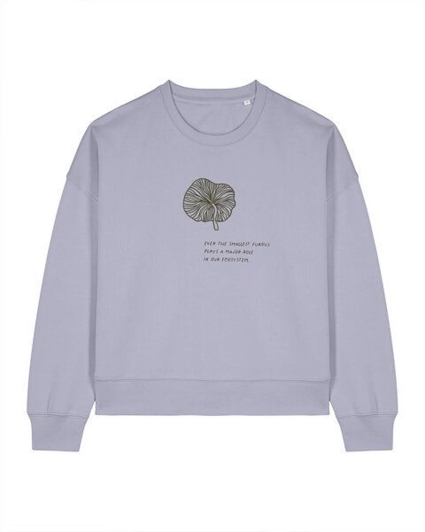 Kultgut Artdesign- Biofair- Pulloversweater im Boxistyle / Fungus – Ansicht 4
