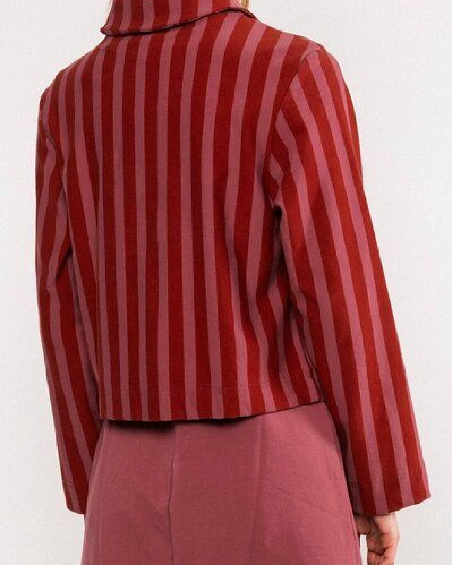Blutsgeschwister Gestreifte Jacke "Jacky's Joy" aus Biobaumwolle – Ansicht 3