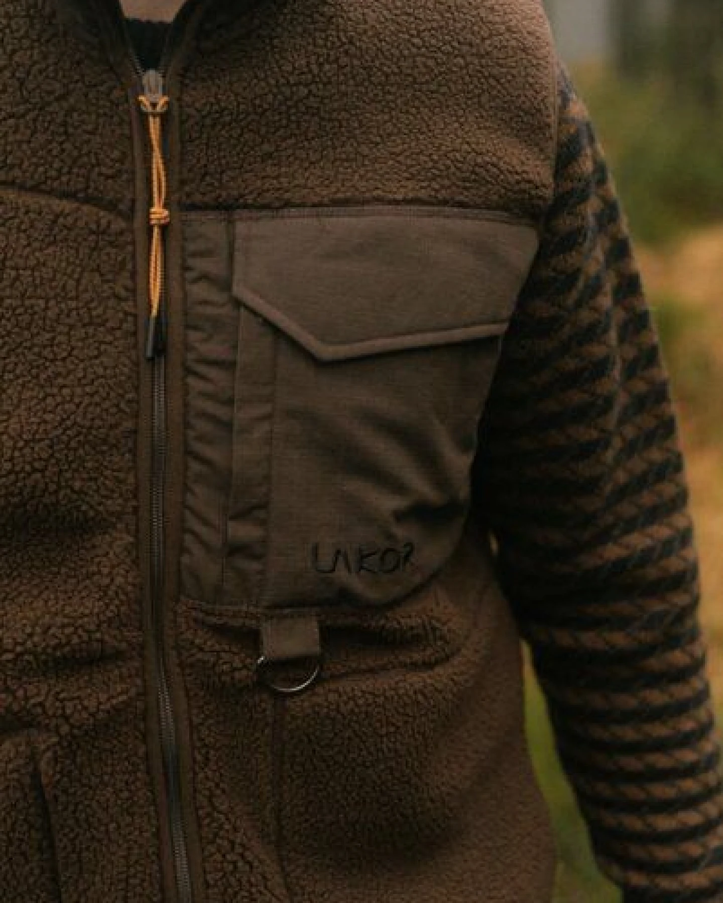 LAKOR Bear Sherpa Vest – Ansicht 3