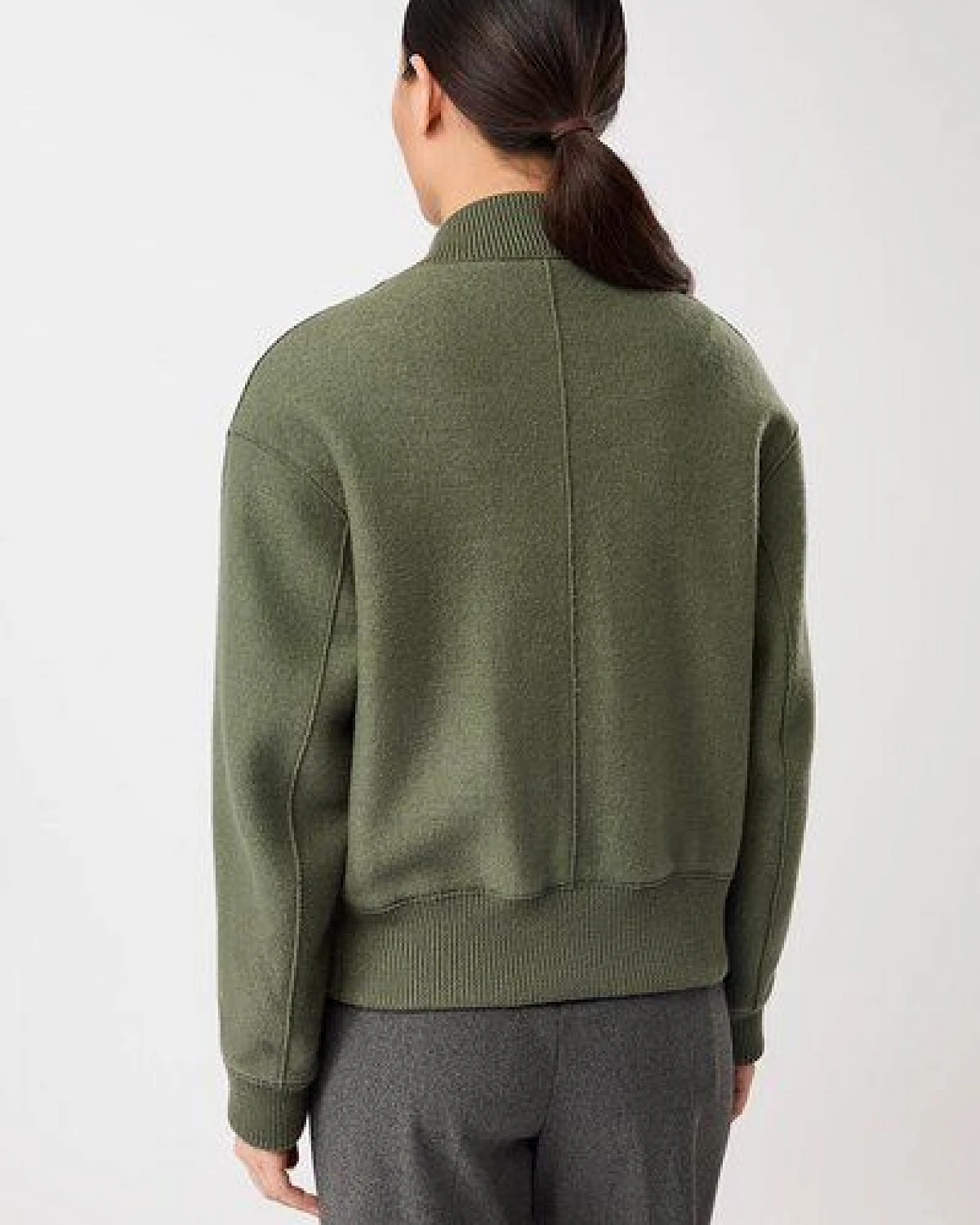 LangerChen 90er Bomber Style mit Rippe – Ansicht 4