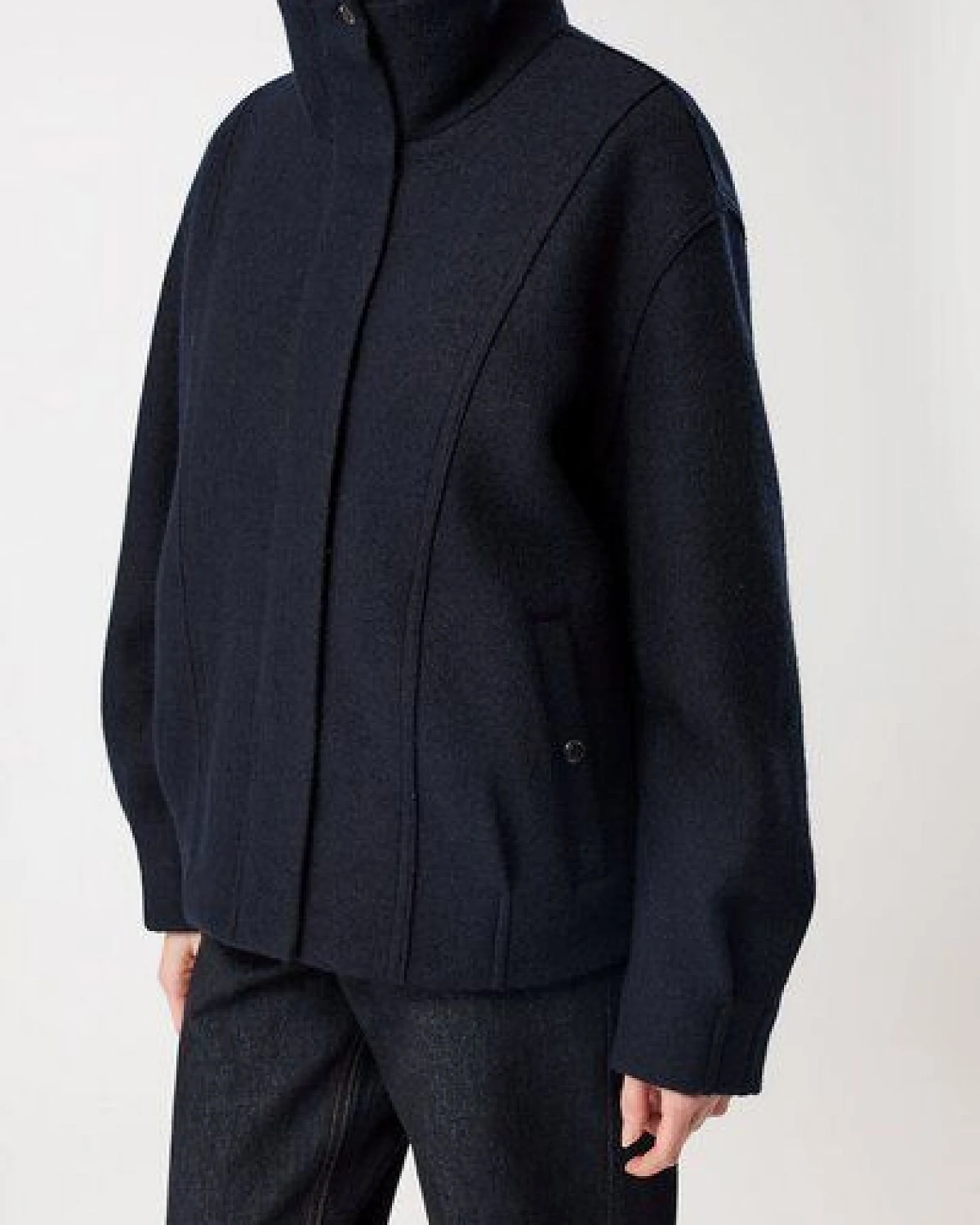 LangerChen Oversize Blouson wattiert – Ansicht 3