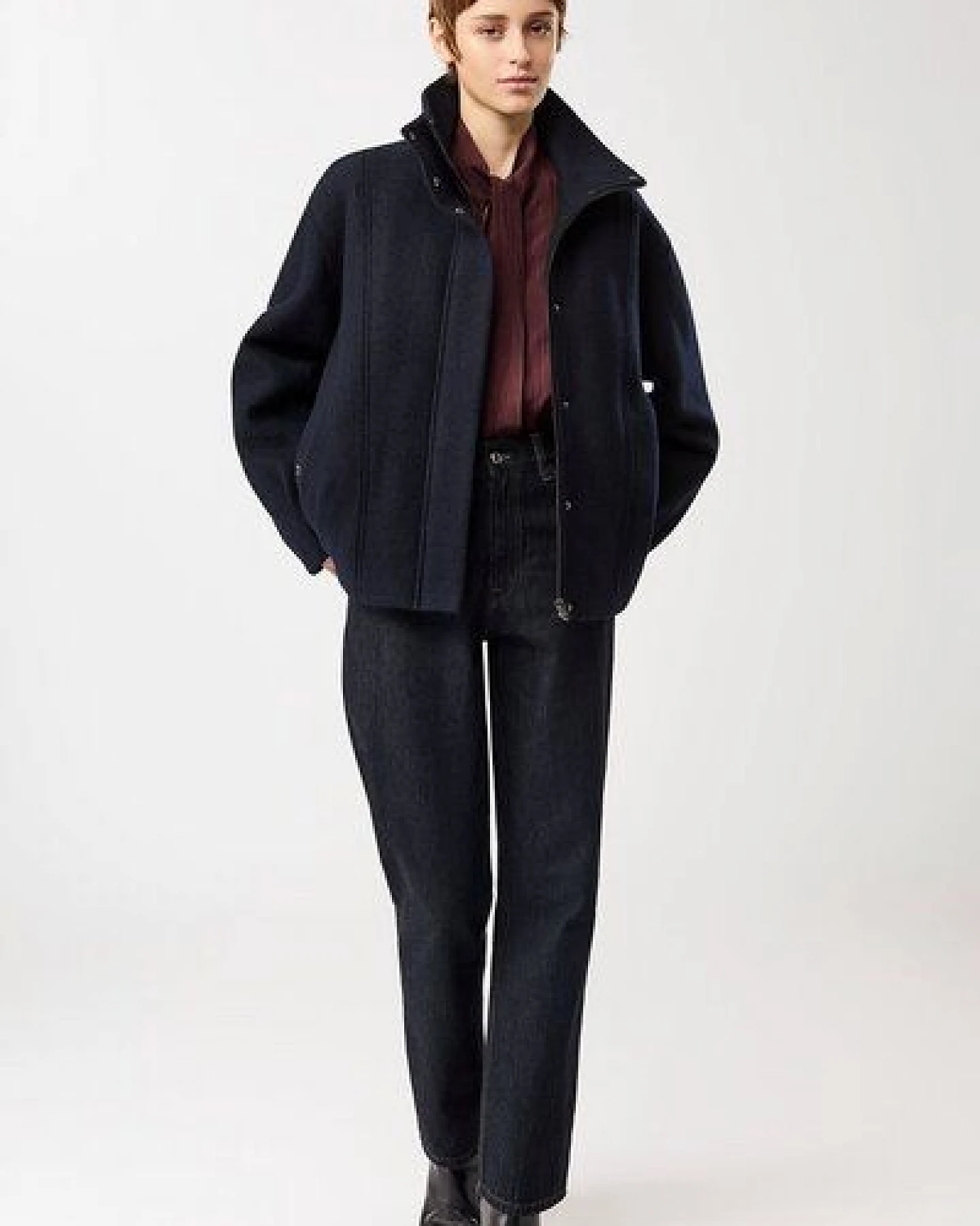 LangerChen Oversize Blouson wattiert – Ansicht 4