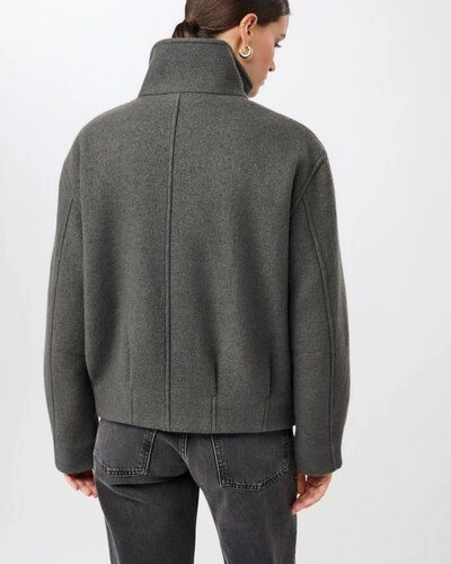 LangerChen Oversize Blouson wattiert – Ansicht 3
