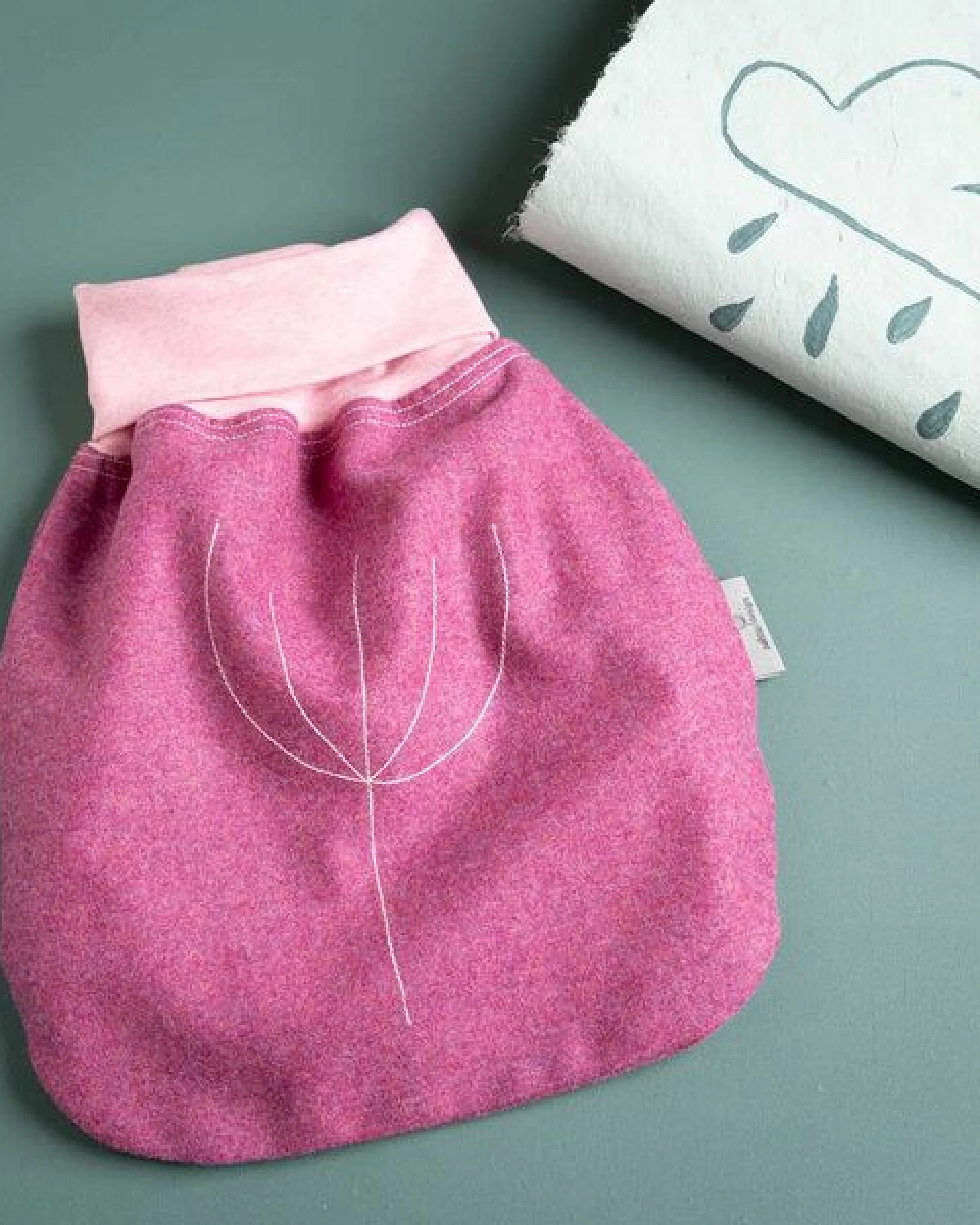 nahtur-design Strampelsack aus 100% Merinowolle – Ansicht 3