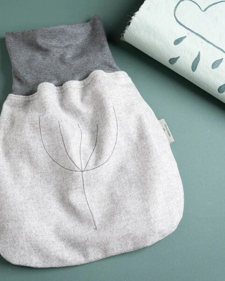 nahtur-design Strampelsack aus 100% Merinowolle