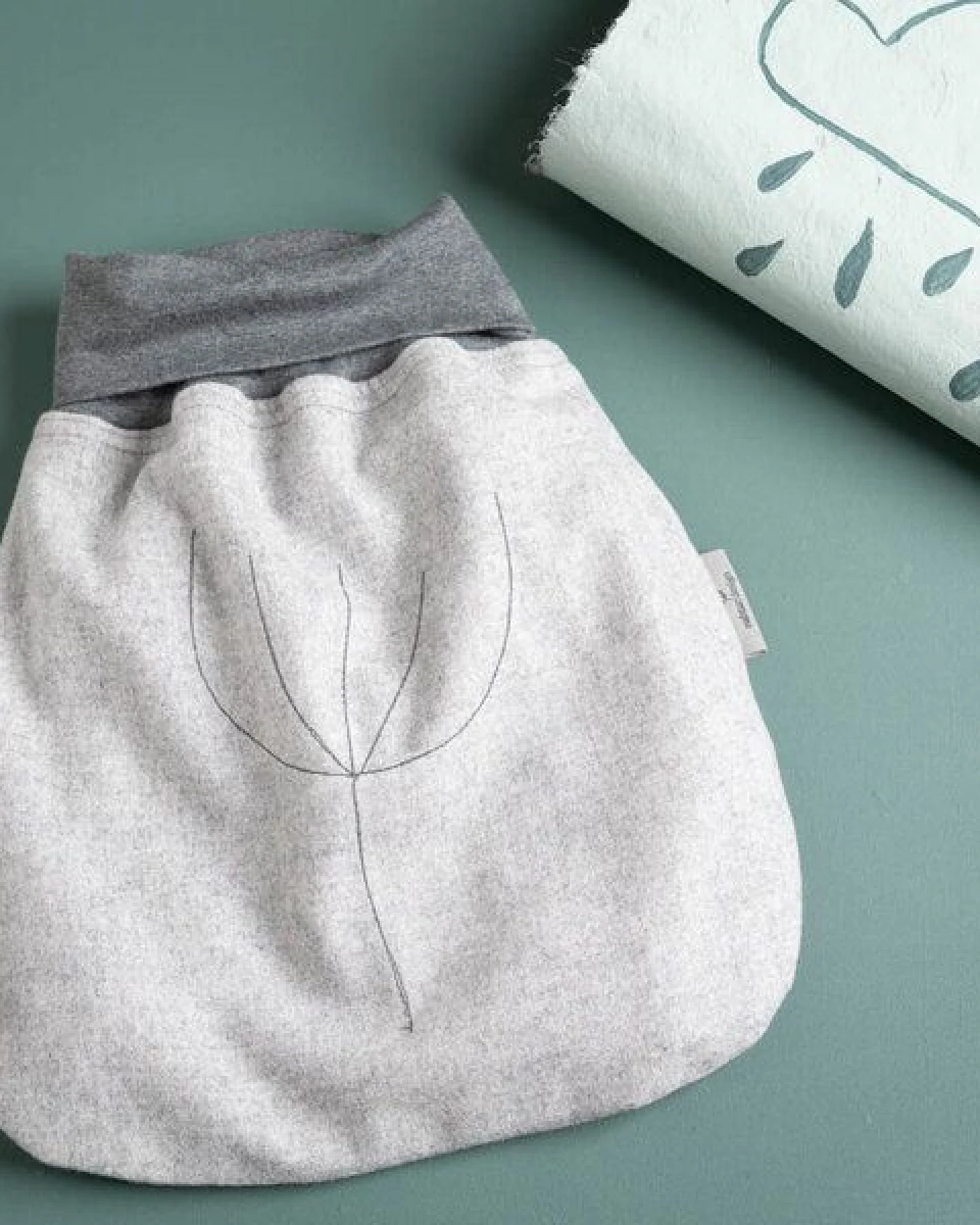 nahtur-design Strampelsack aus 100% Merinowolle – Ansicht 3
