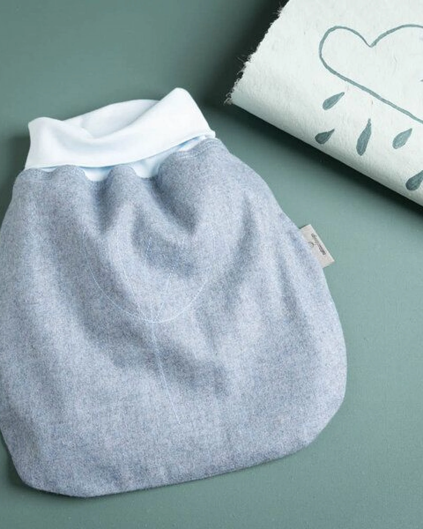 nahtur-design Strampelsack aus 100% Merinowolle – Ansicht 3