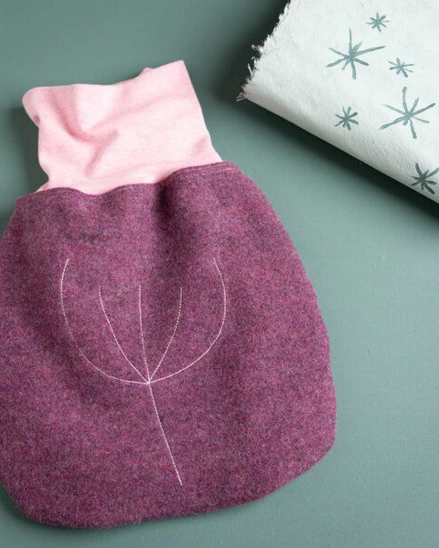 nahtur-design Strampelsack aus Flauschloden – Ansicht 3
