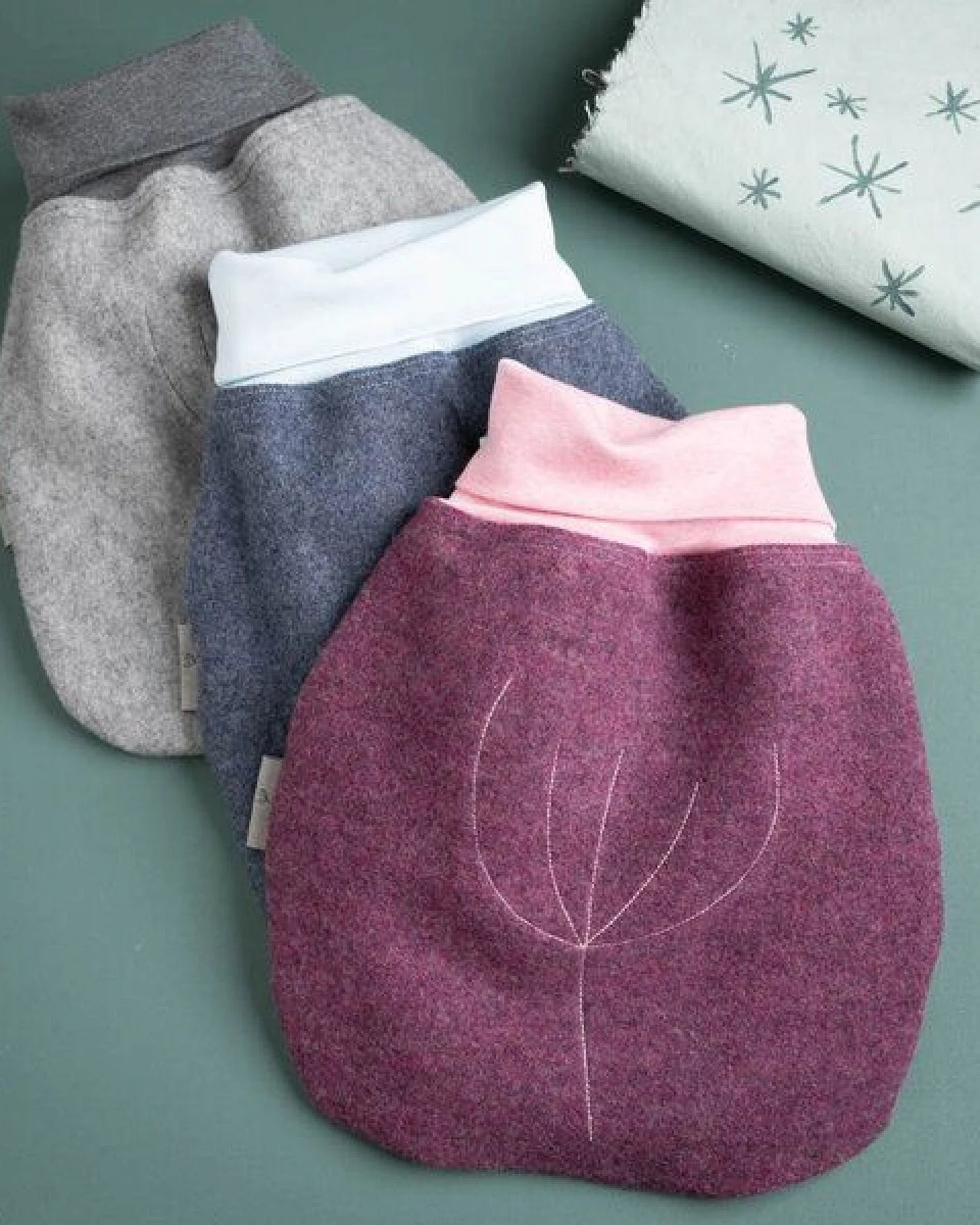 nahtur-design Strampelsack aus Flauschloden – Ansicht 2