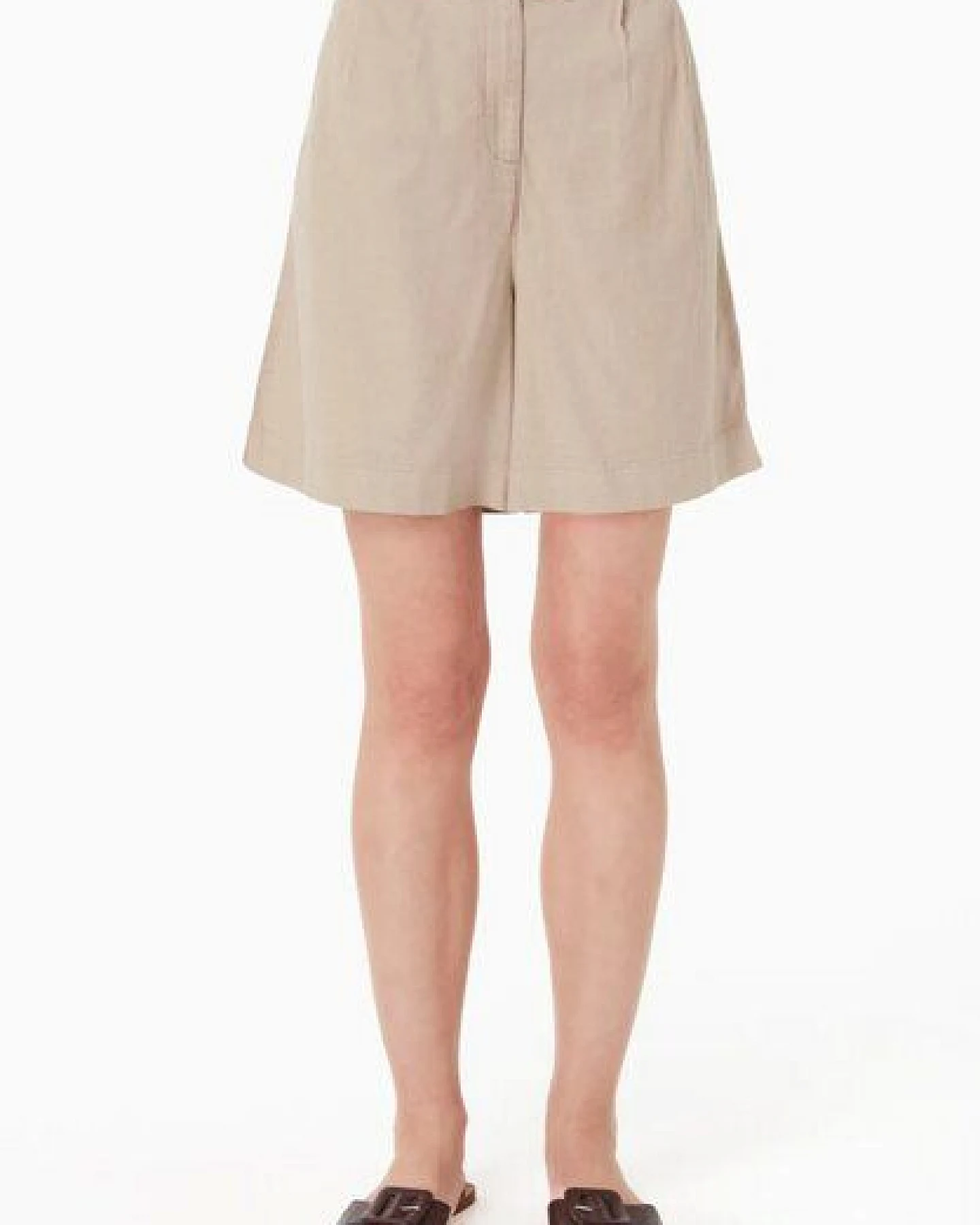 ORGANICATION Shorts aus LENZING ECOVERO und Leinen – Ansicht 2