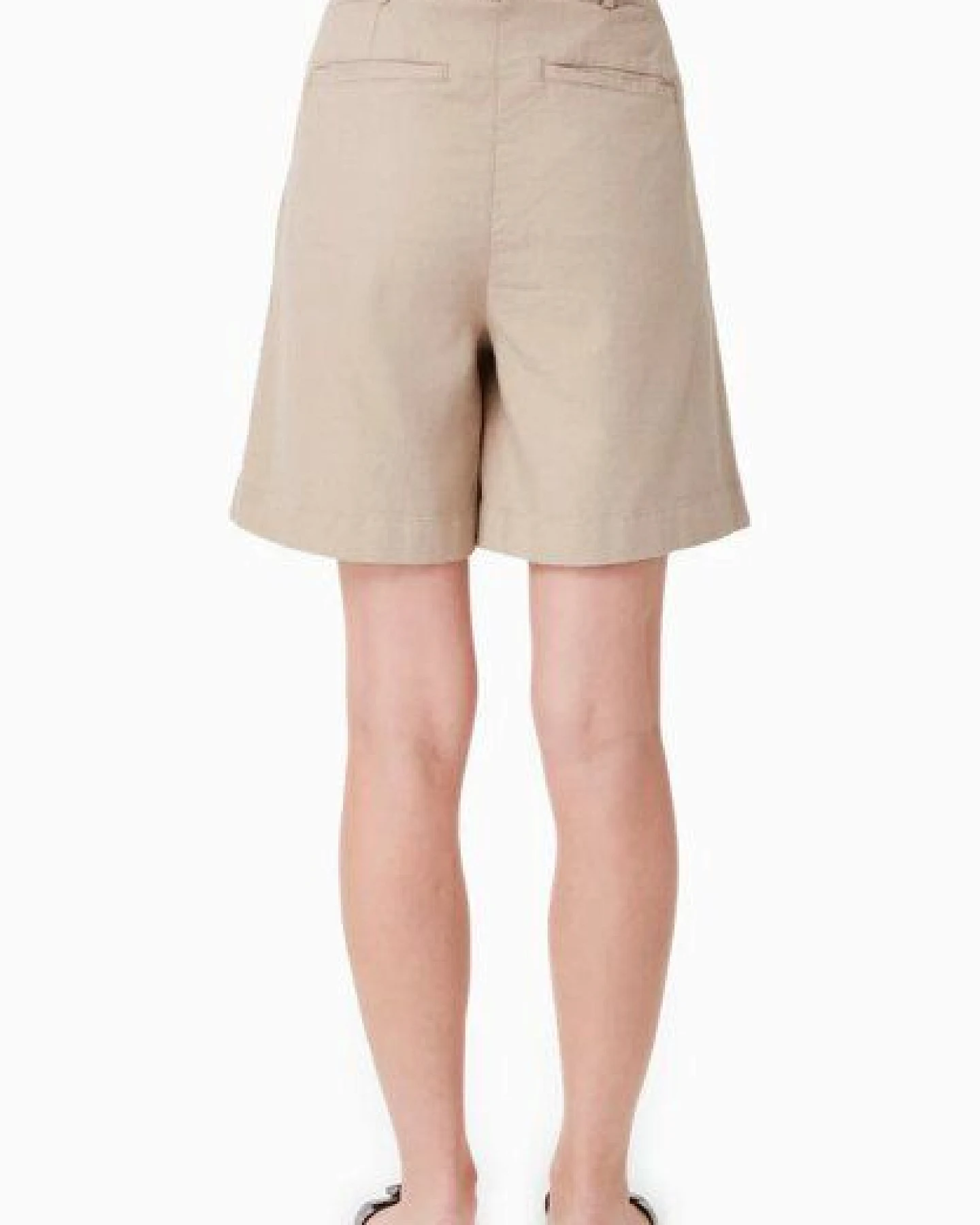 ORGANICATION Shorts aus LENZING ECOVERO und Leinen – Ansicht 4