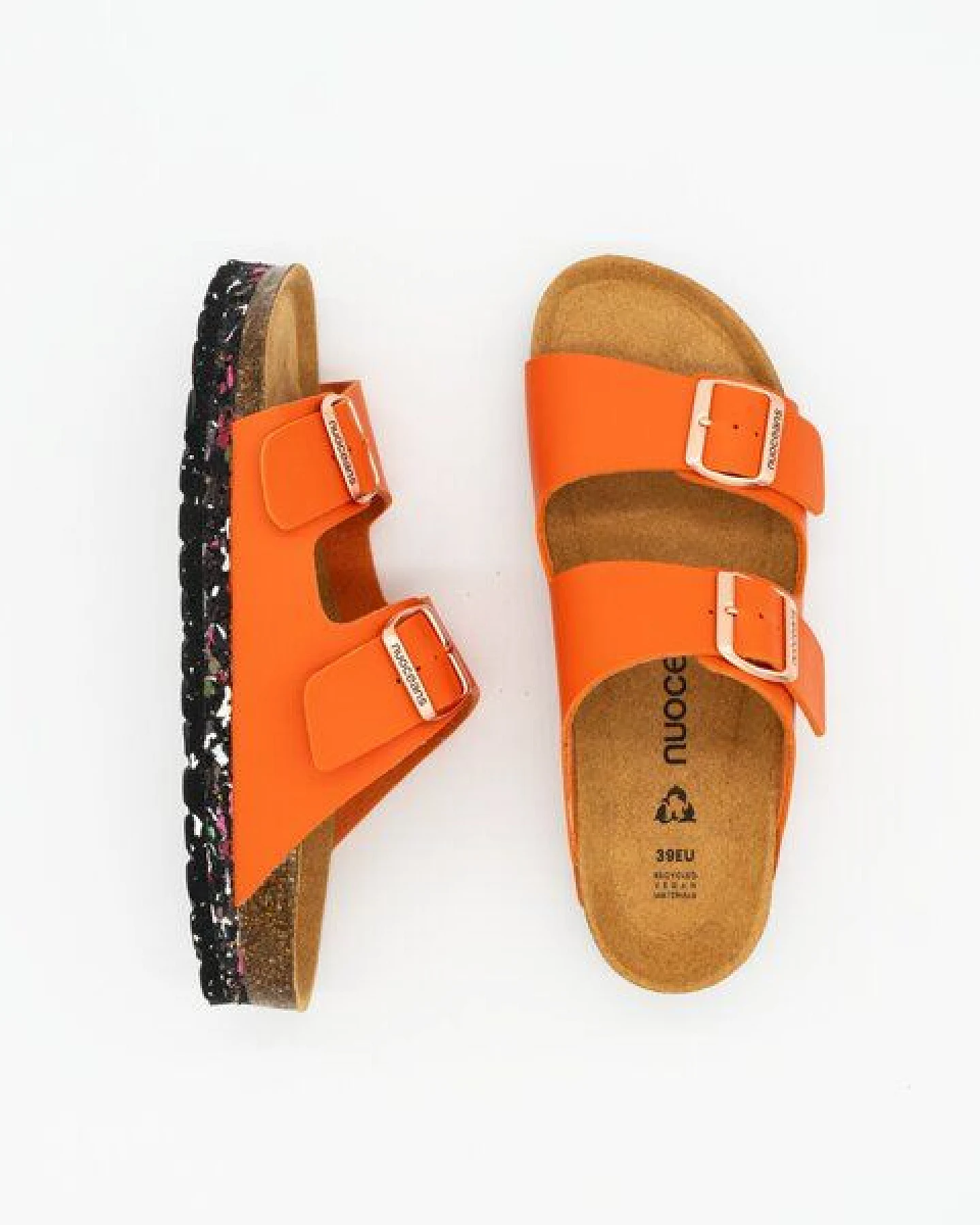 Nuoceans Sandale Tropic Orange - Vegan – Ansicht 3