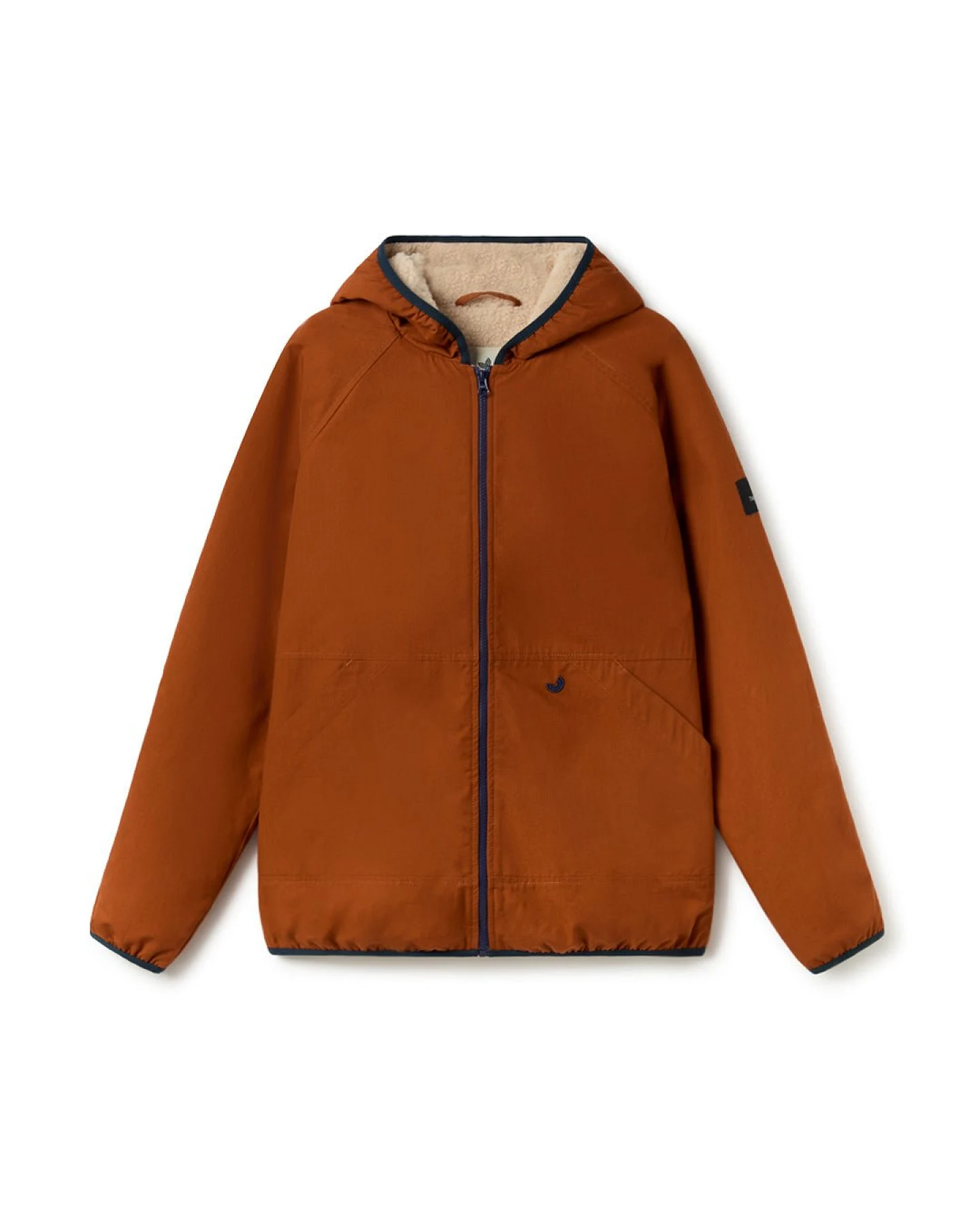 TWOTHIRDS Herren vegan Jacke Hakluyt Umber Orange – Ansicht 2