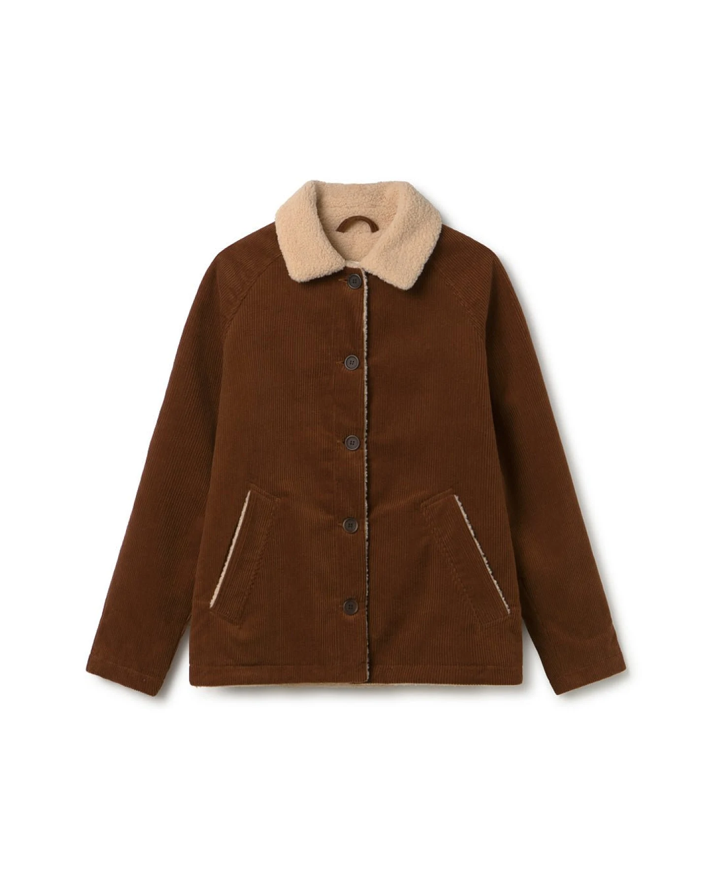 TWOTHIRDS Damen vegan Jacke Misali Cappuccino – Ansicht 2