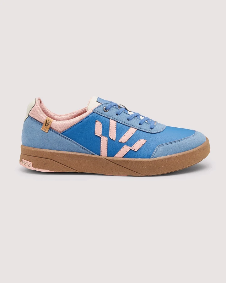 SAOLA Damen vegan Sneaker Damen In Cali Blue/Rose