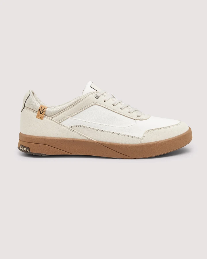 SAOLA Herren vegan Sneaker Herren Quito Weiß