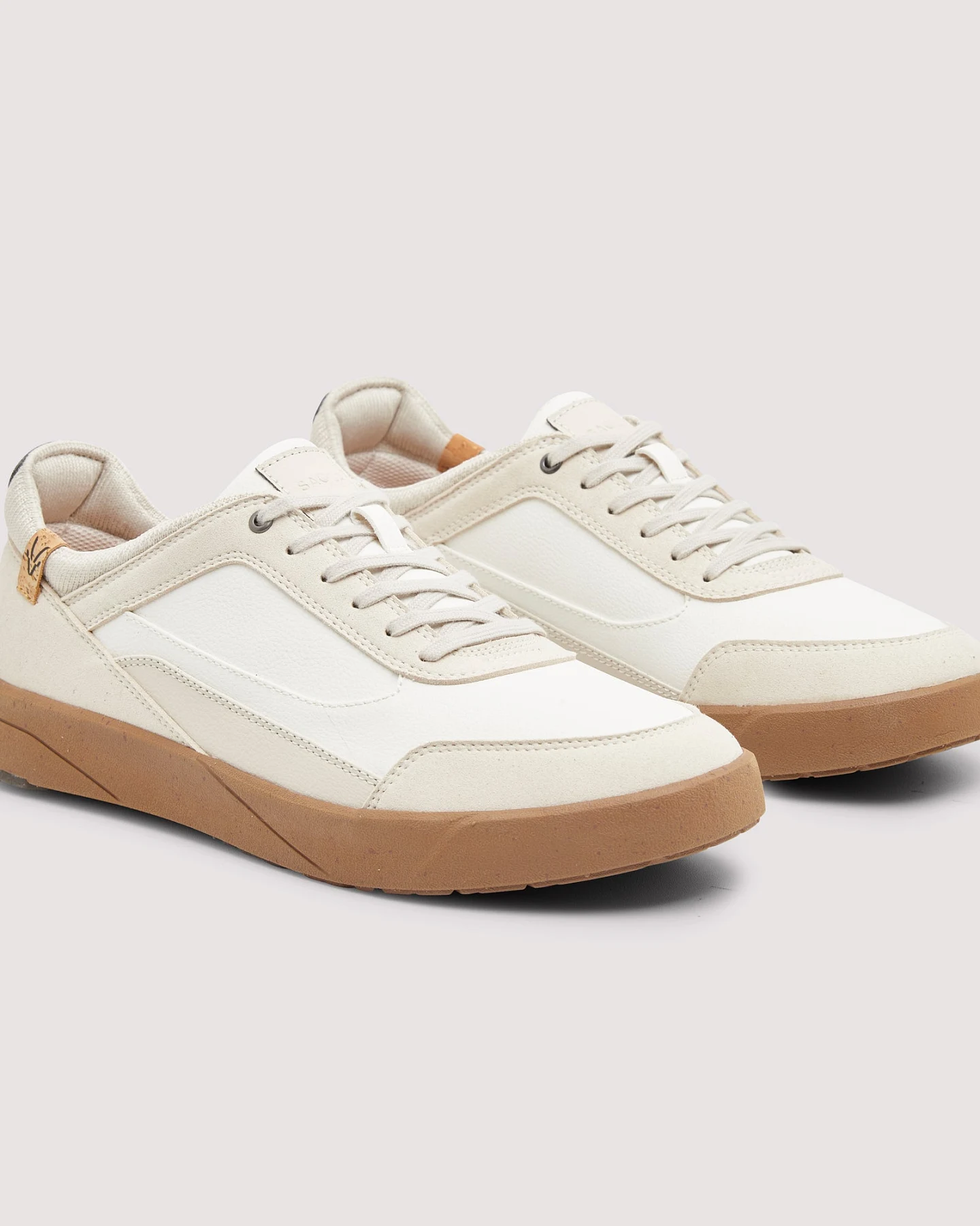 SAOLA Herren vegan Sneaker Herren Quito Weiß – Ansicht 2
