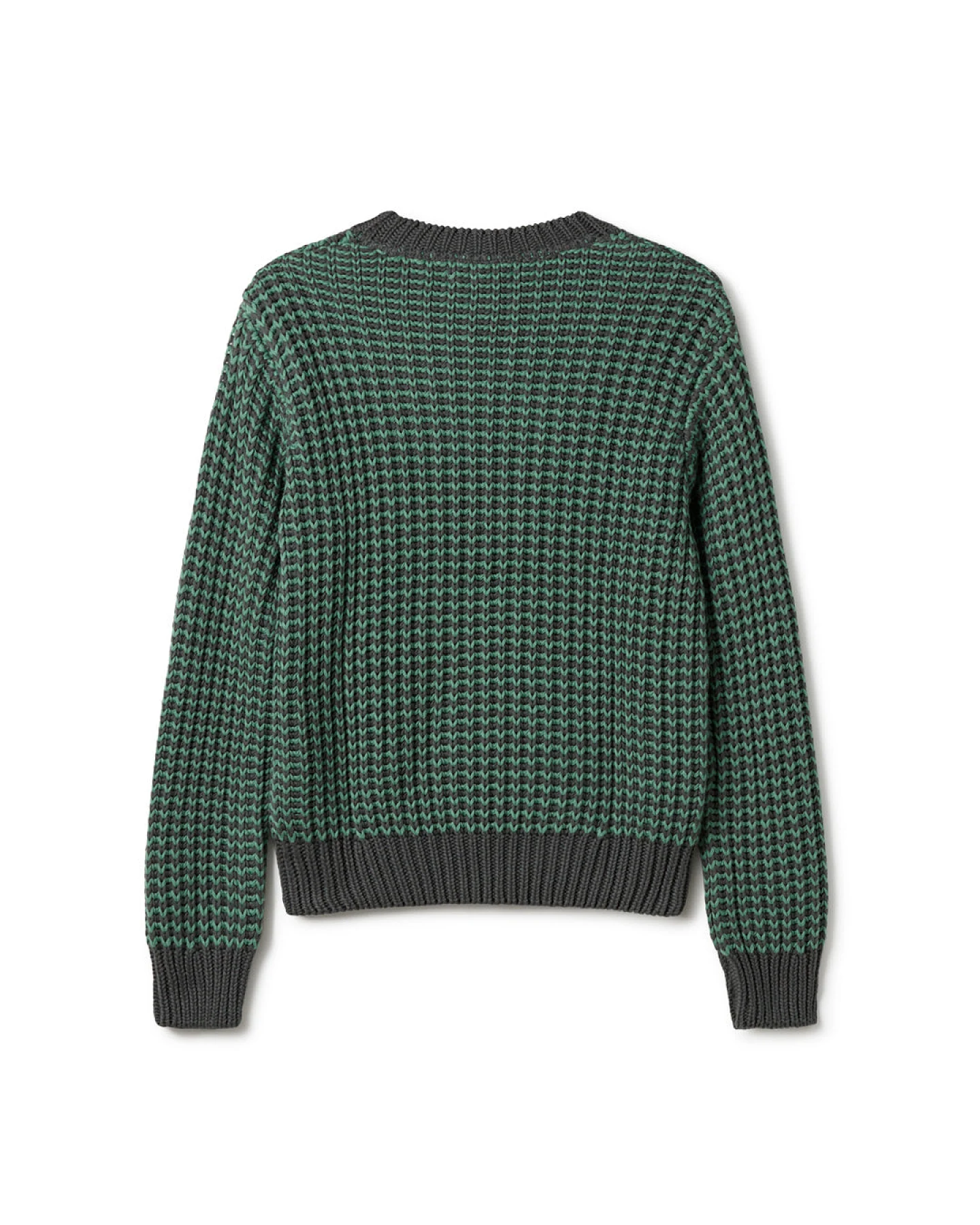 TWOTHIRDS Damen vegan Pullover Katiu Bicolour Deep Lake – Ansicht 2