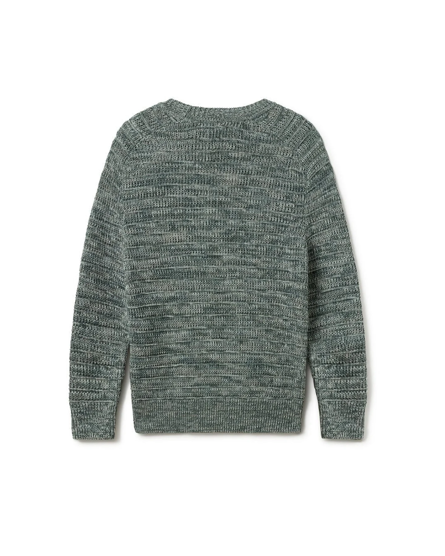 TWOTHIRDS Herren vegan Pullover Lolland Mehrfarbig Grün – Ansicht 2