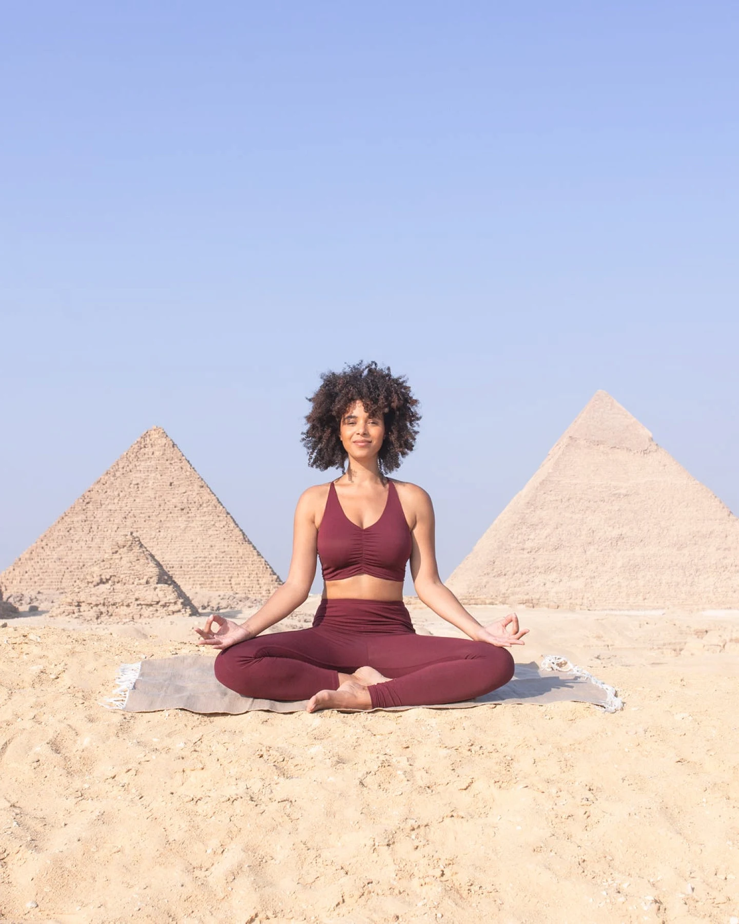 Jaya Organics Bra Carolina - Burgundy S – Ansicht 3