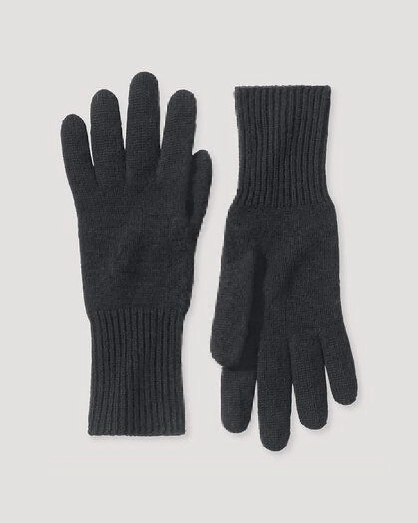hessnatur Strick Handschuhe aus Bio-Schurwolle mit Kaschmir – Ansicht 3