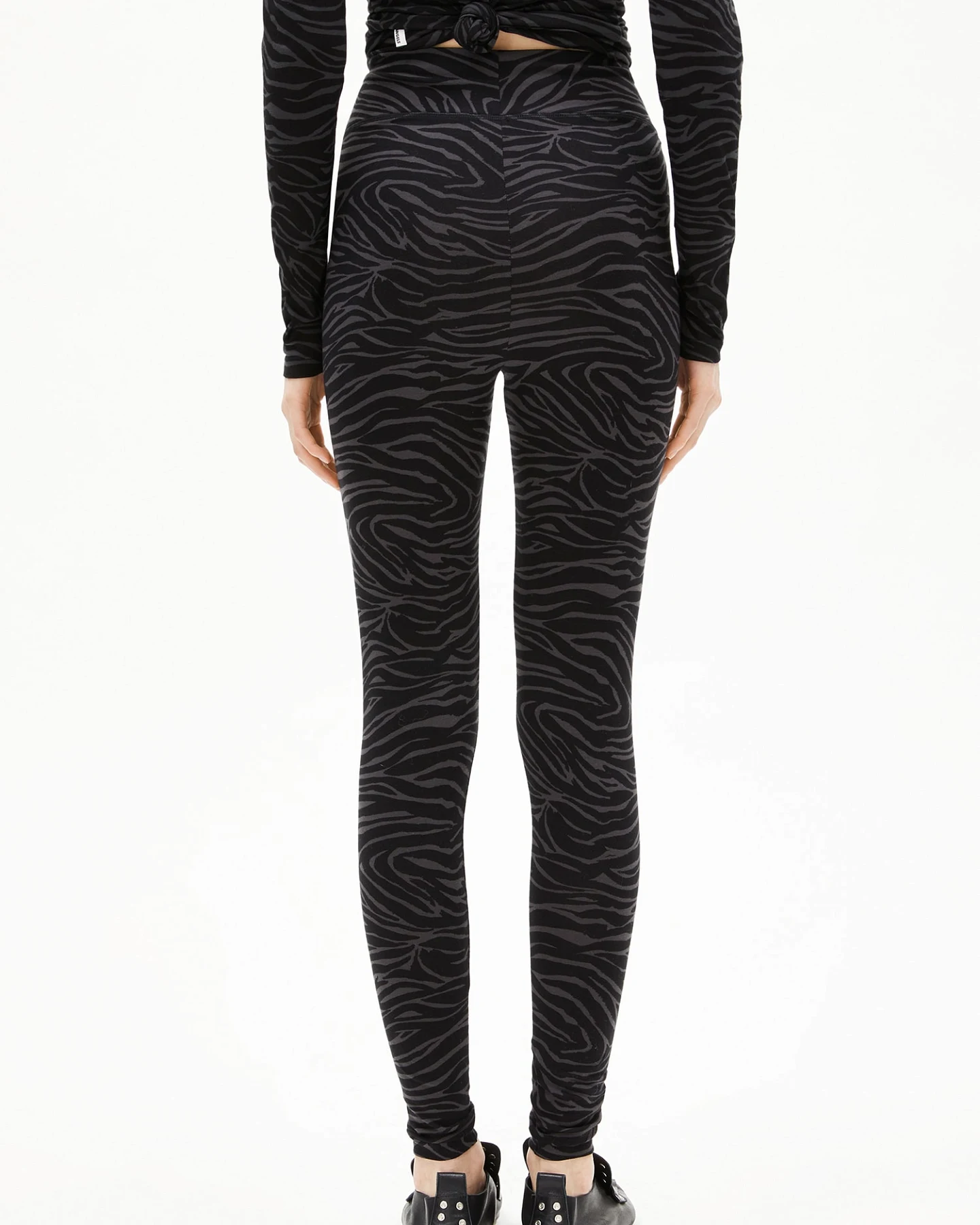 ARMEDANGELS Leggings FARIBAA ZEBRARAA – Ansicht 3
