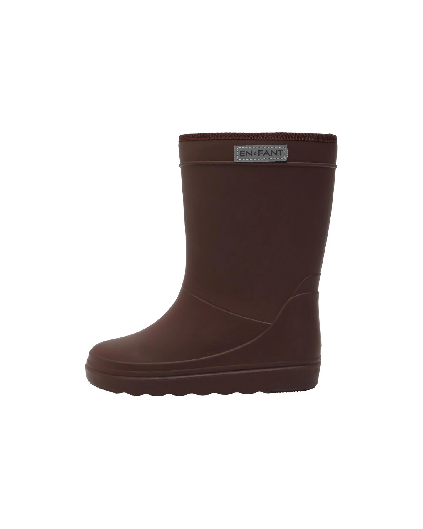Kinder Thermo Gummistiefel mit Schurwoll-Fell coffee bean Gr.35 – Ansicht 2