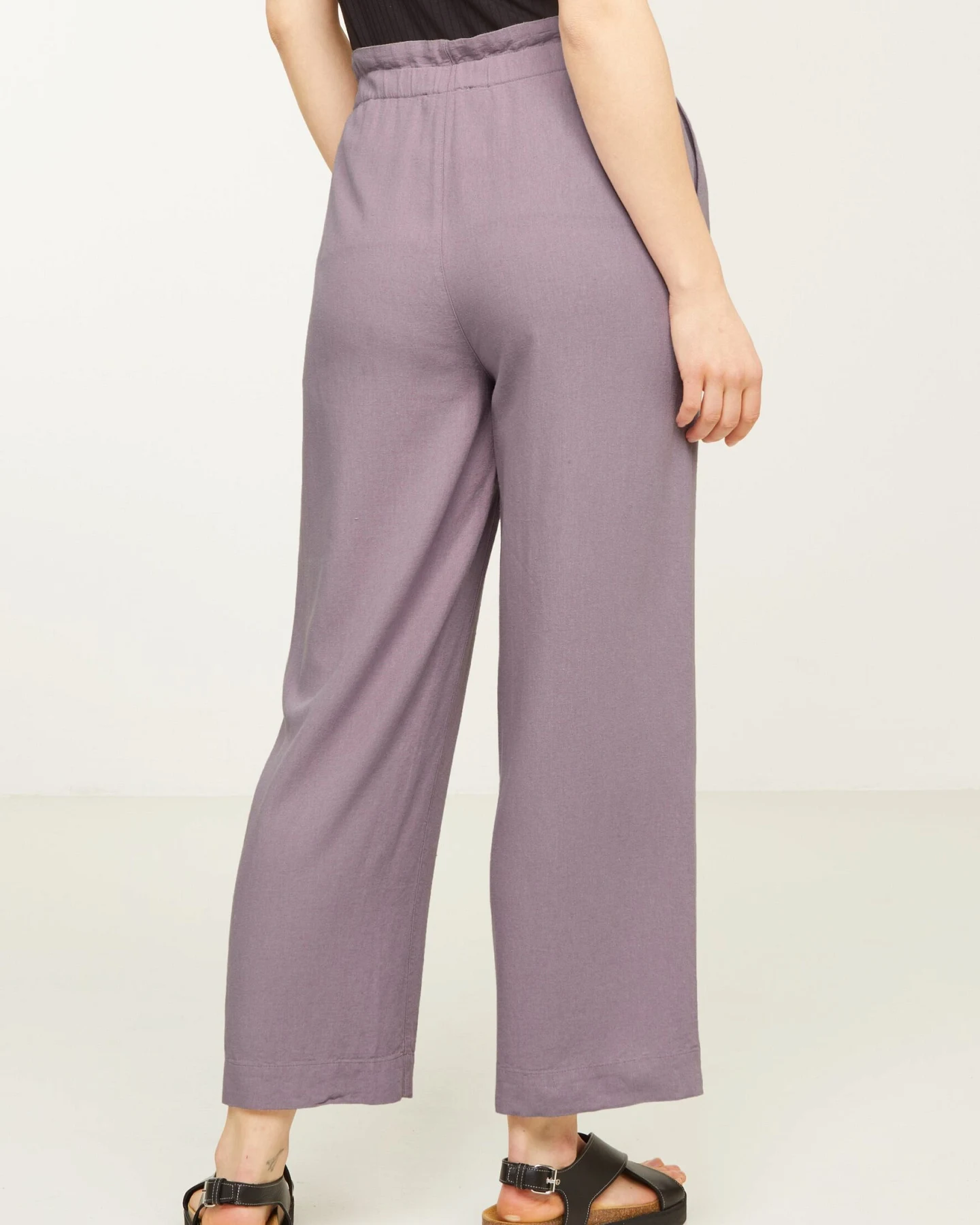 Recolution Damen vegan Hose Liriope Graues Flieder – Ansicht 2