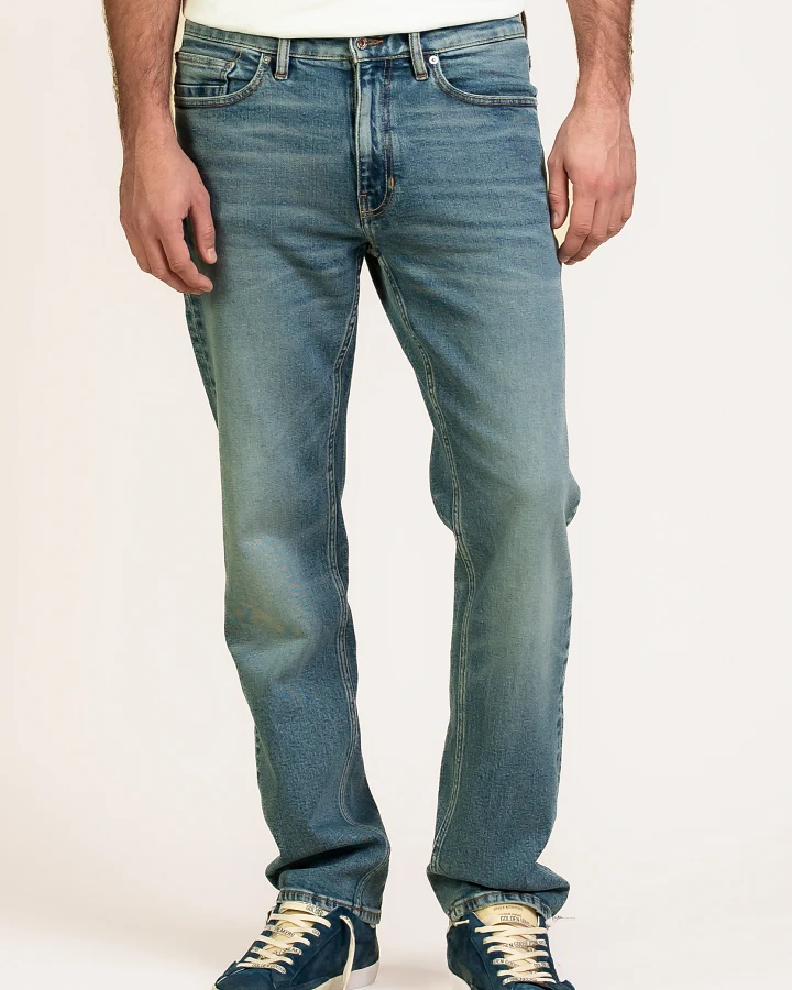 Kuyichi Herren vegan Jeans Scott Regular Foundry Blue