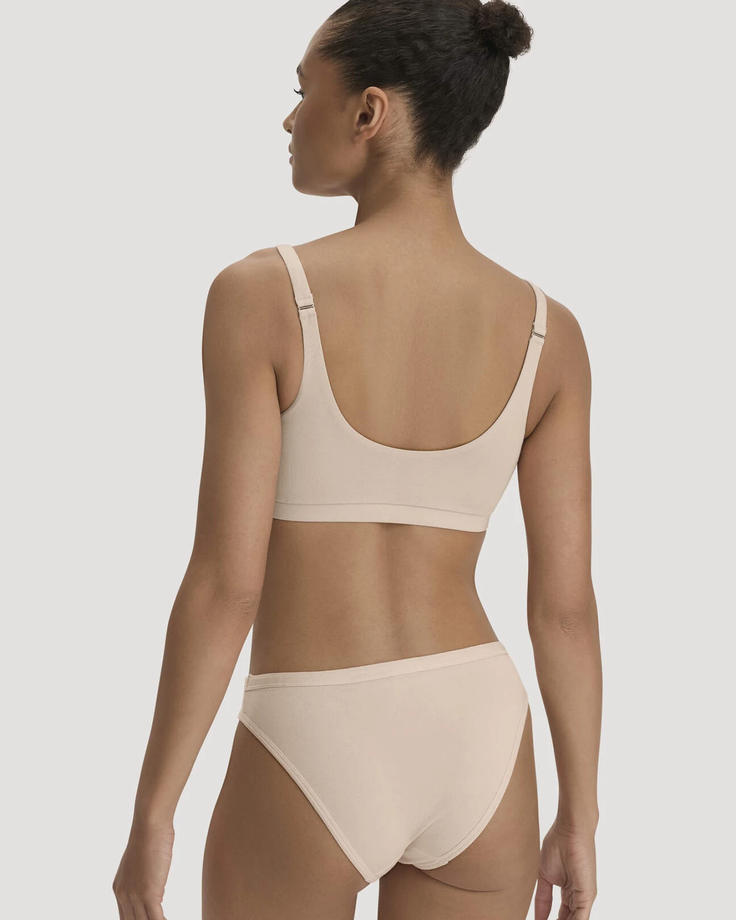 hessnatur Damen Bustier PURE SENSE aus TENCEL™ Modal - rosa - Größe 40 – Ansicht 2