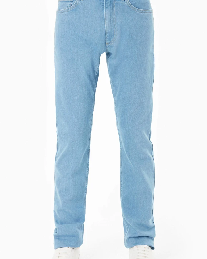 ORGANICATION Herren vegan Jeans Hellblau