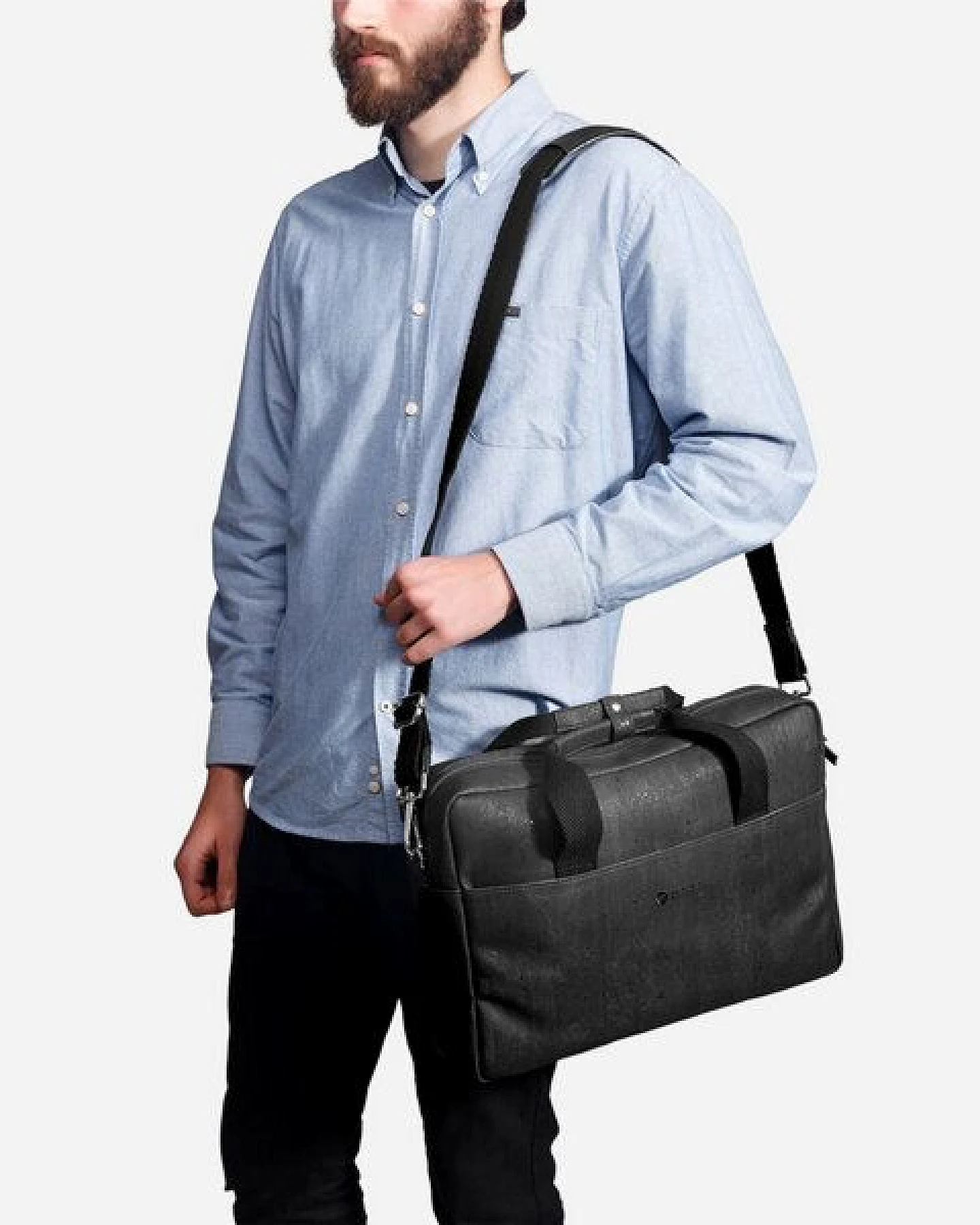corkor Kork Briefcase Akten-/Laptop-Tasche – Ansicht 4