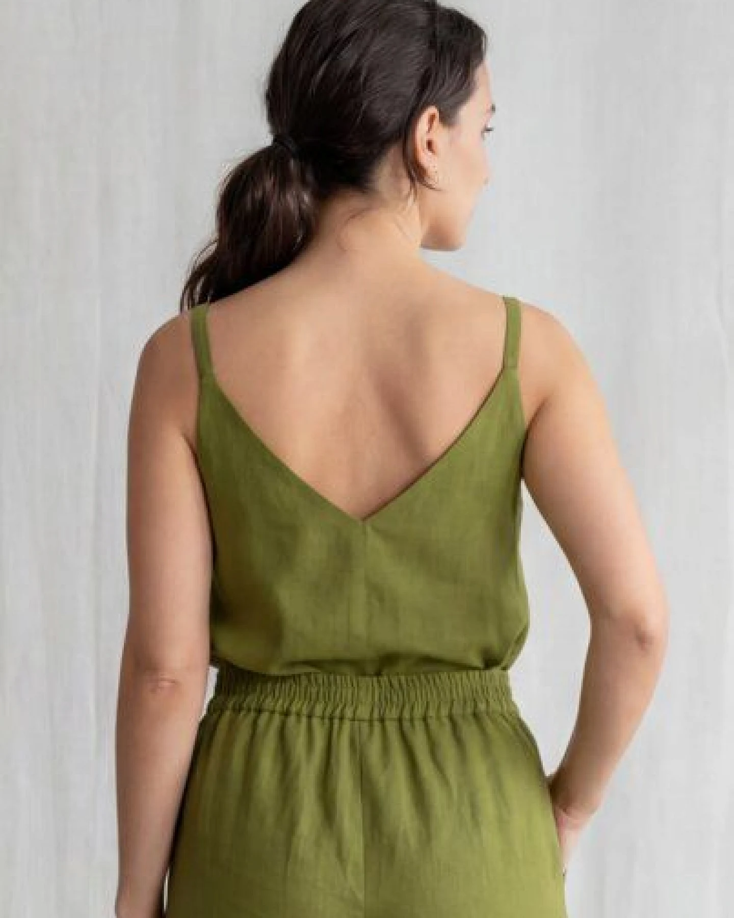Jyoti - Fair Works Baumwoll Croptop Iyani – Ansicht 2