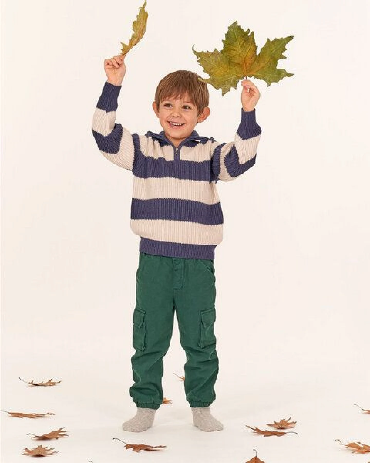 Sense Organics Kinder Twill Winterhose Bio Baumwolle Cargo-Stil – Ansicht 2