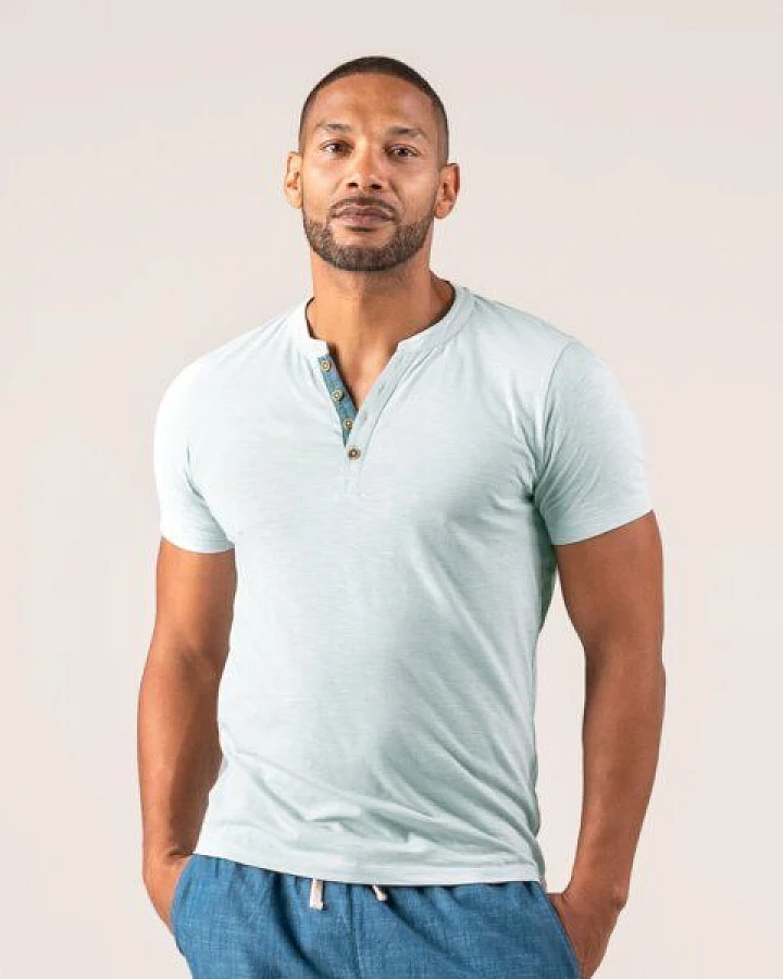 Living Crafts Henley T-Shirt - OTHELLO