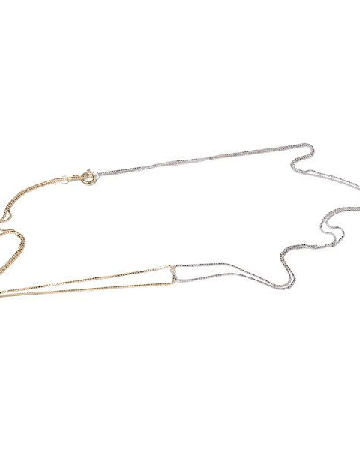 Jonathan Radetz Jewellery Kette FINEFINE, Gold 585, 14 Karat, 925 Sterling Silver, Länge 43 cm, Handmade in Germany – Ansicht 2