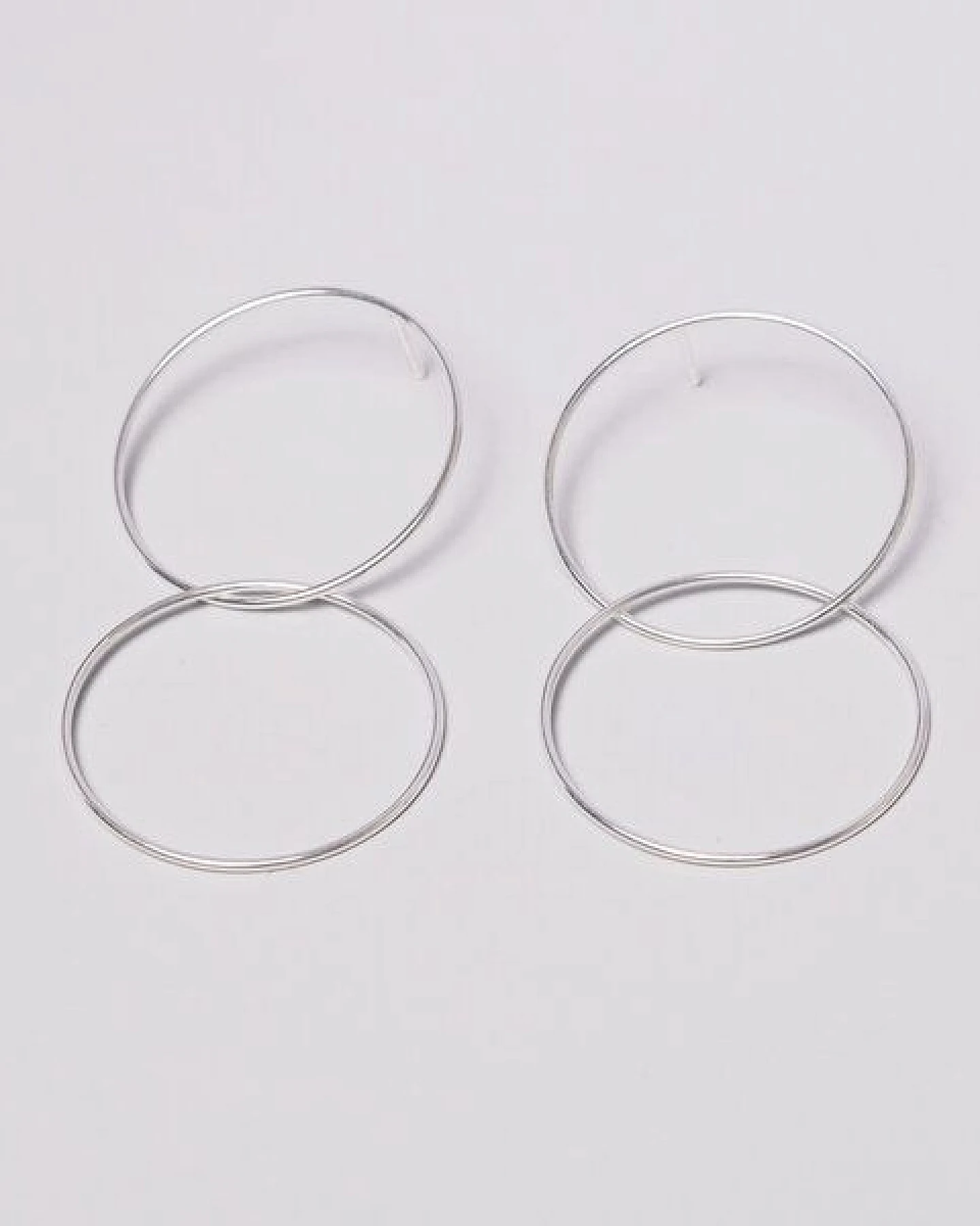 Jonathan Radetz Jewellery Stecker SPIRAL TWO, Silber 925, Sterlingsilber, Durchmesser 10 - 30 mm, Handmade in Germany – Ansicht 2