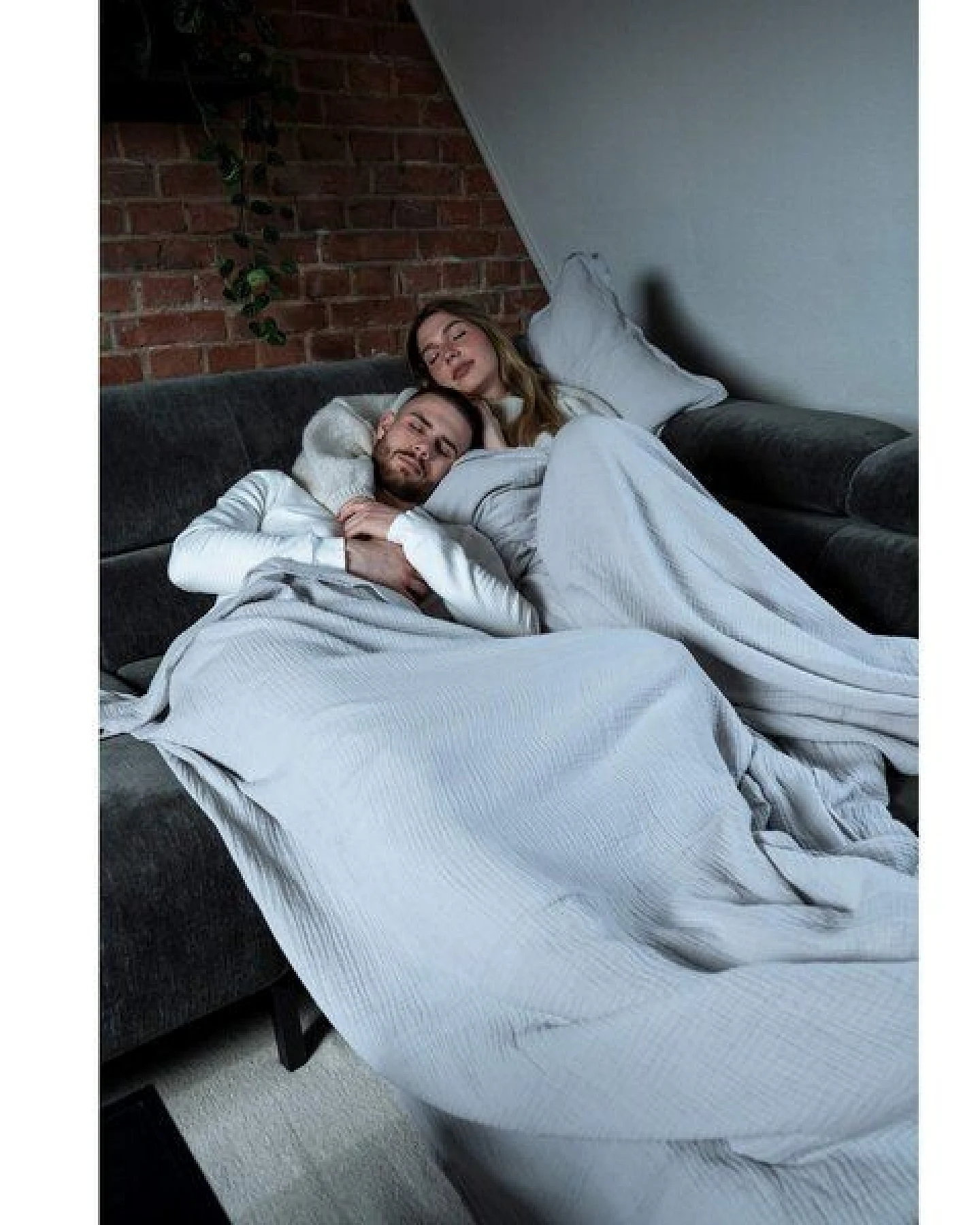 Hutch&Putch Musselin Sommerdecke für warme Nächte - Abmaße 135x220 cm - aus 100% Bio-Baumwolle - Handmade in Germany – Ansicht 3