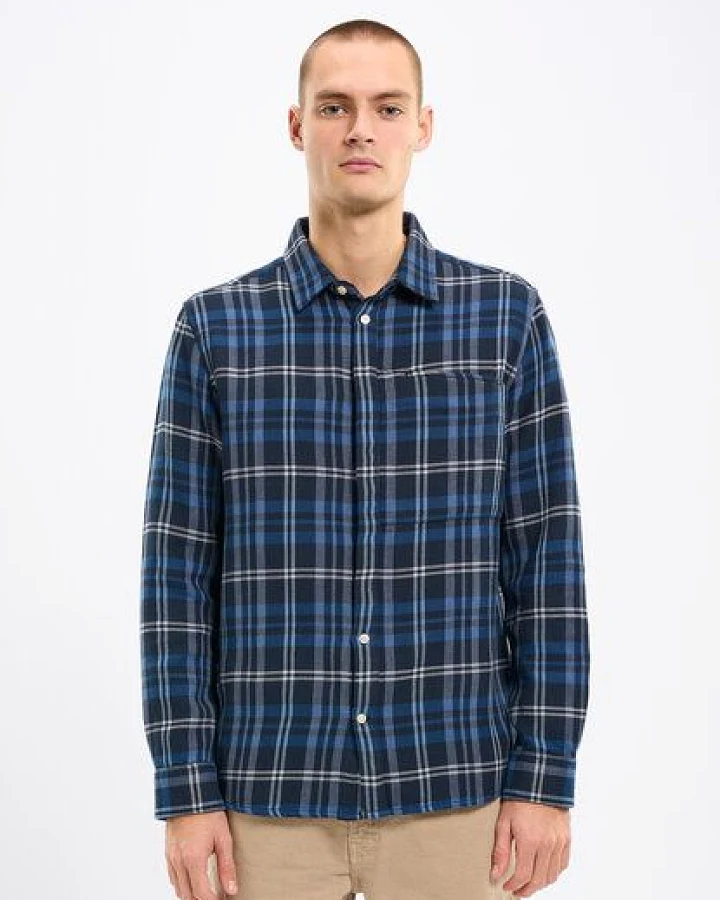 KnowledgeCotton Apparel Hemd Relaxed checked shirt