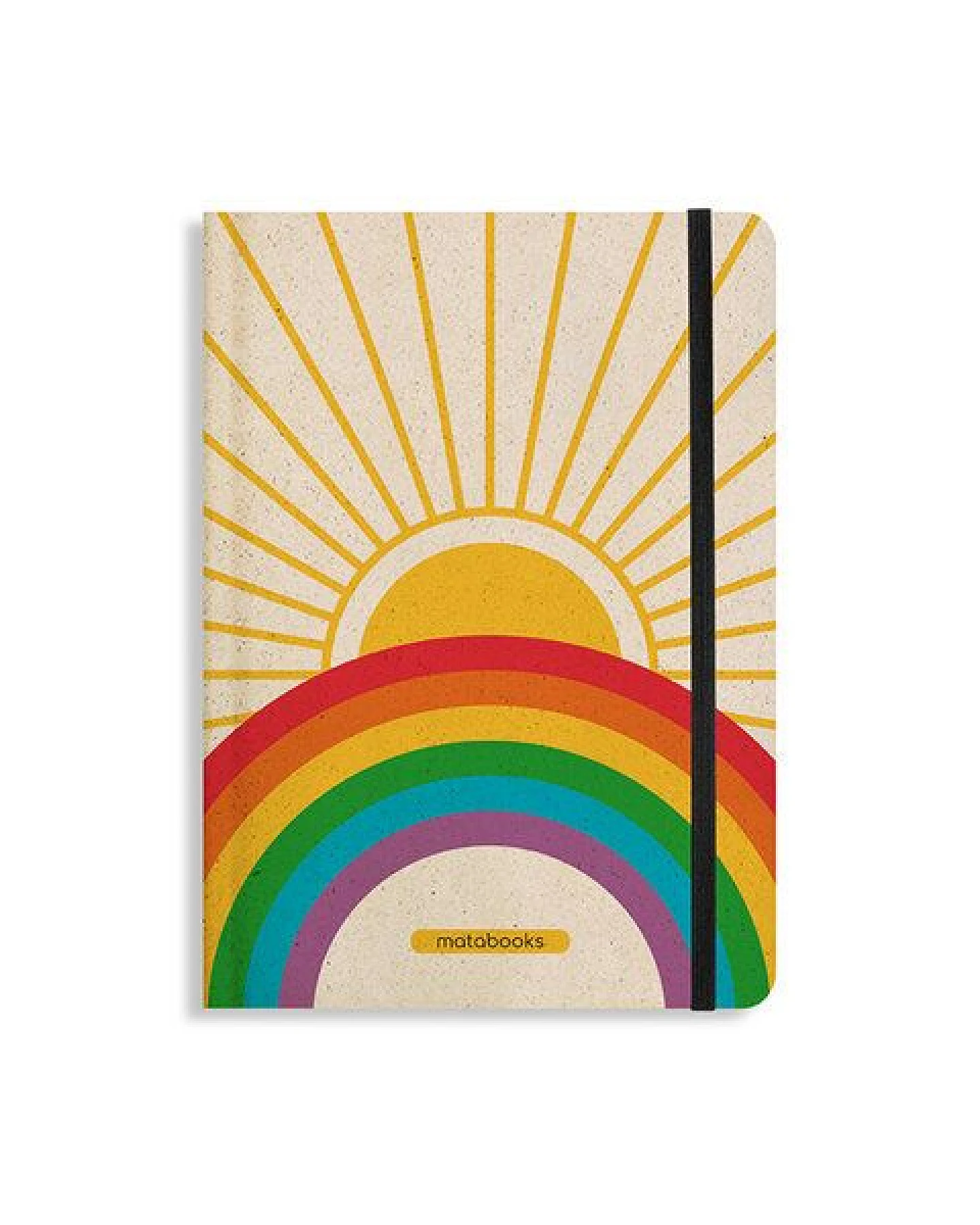 matabooks® Notizbuch A5 punktiert aus Süßgraspapier mit Graspapier-Cover – Nari (punktiert) – Ansicht 2