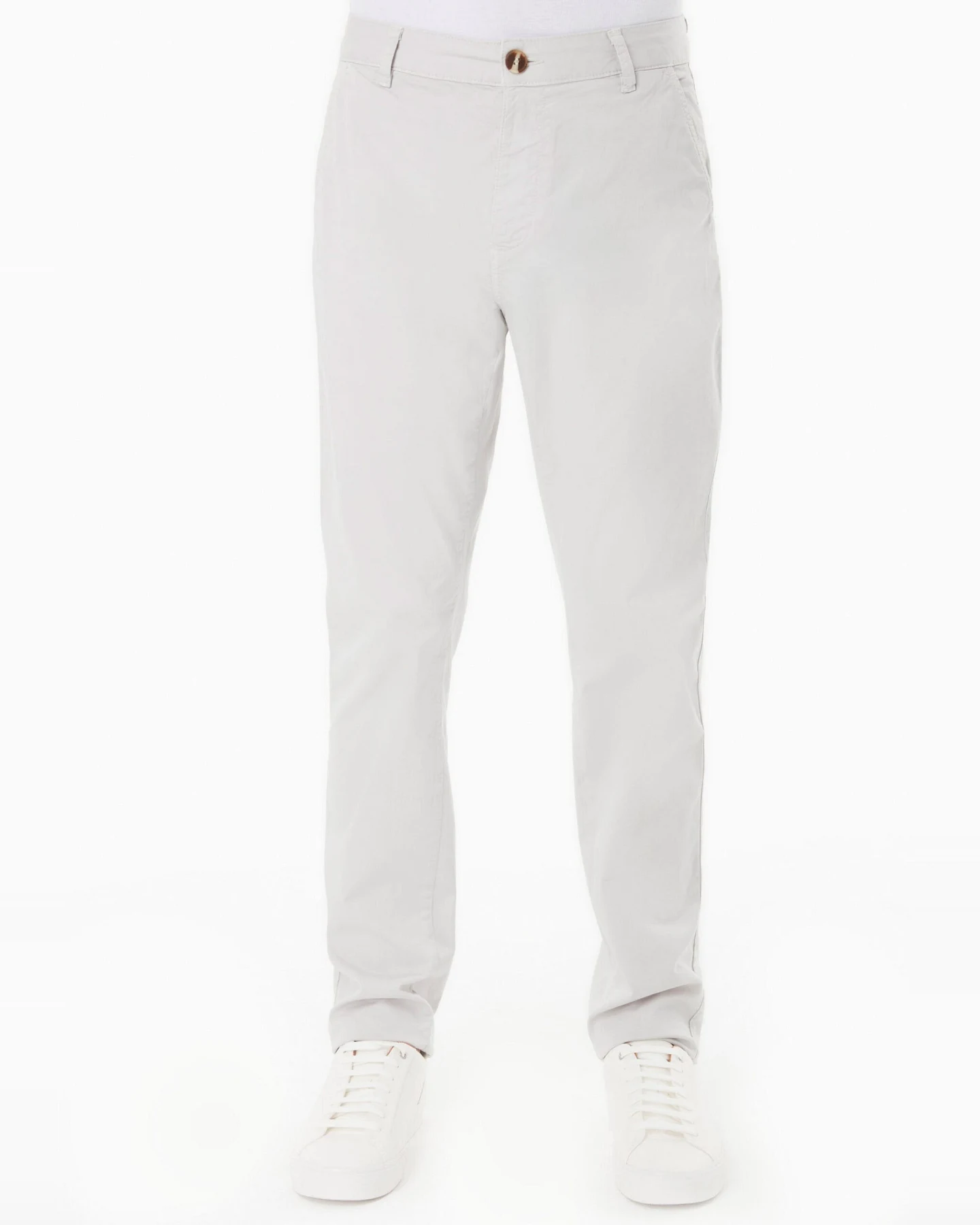 ORGANICATION Herren vegan Hose Slim Fit Hellgrau – Ansicht 2