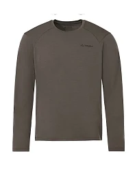 Produktseite: Vaude - Essential Wool L/S T-Shirt - Merinoshirt Gr S braun