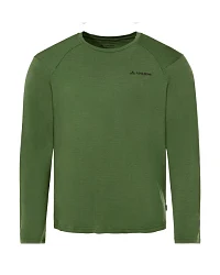 Produktseite: Vaude - Essential Wool L/S T-Shirt - Merinoshirt Gr S oliv