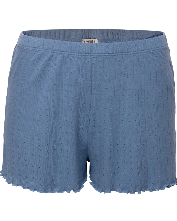 Damen Schlaf-Shorts Blau